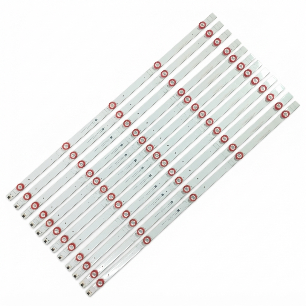 LED Backlight Strip for OnePlus 65UC1A00 65 Inch TV 5 LED 3V (12 PCS Set)