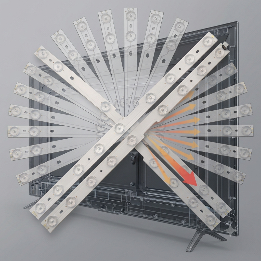 LED Backlight Strip for TCL 43 Inch LED TV