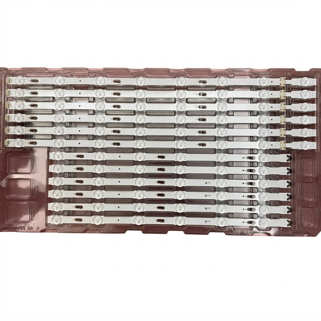 LED Backlight Strip for Samsung UA55JU6000R UA55JU6000K 55 Inch TV | 8+6 LED | 6 Pairs Set
