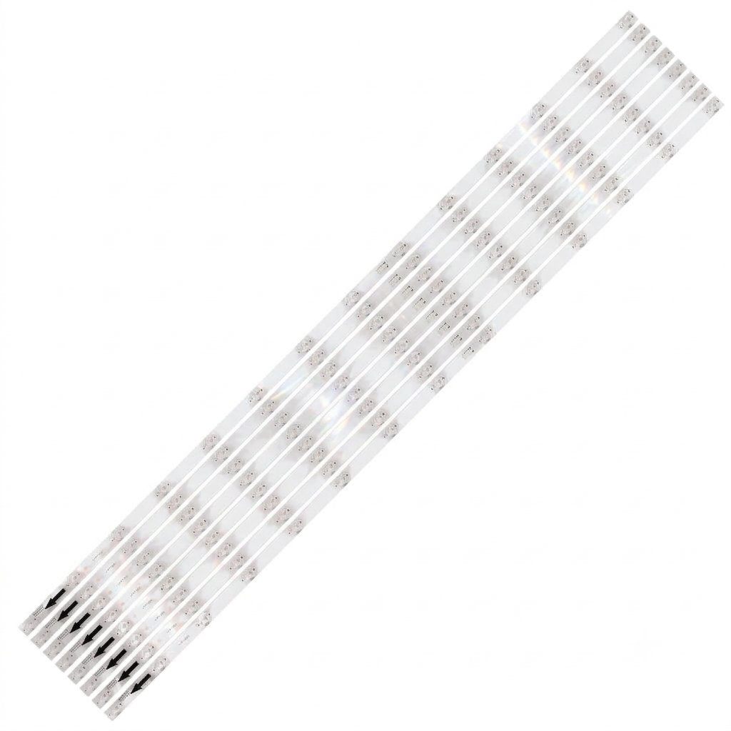 LED Backlight Strip for Motorola 55UHDAQMDT5Q 55 Inch TV 14 LED (8 PCS Set)