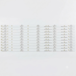 LED Backlight Strip for Lloyd L58FJQ 58 Inch TV (10 Pcs Set) 5 LED 3V