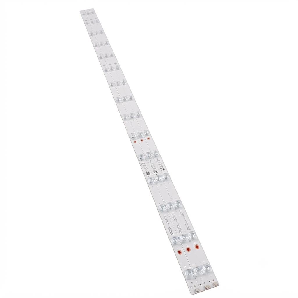 LED Backlight Strip for BPL 55 Inch TV CRH.ZG55G7N30301503919 REV1.0 15 LED 3V (3 Strip Set)