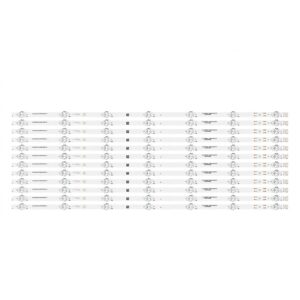 LED Backlight Strip for Thomson / Metz 65 Inch TV 7 LED 3V (12 PCS Set) Q65H1100 65MUE760