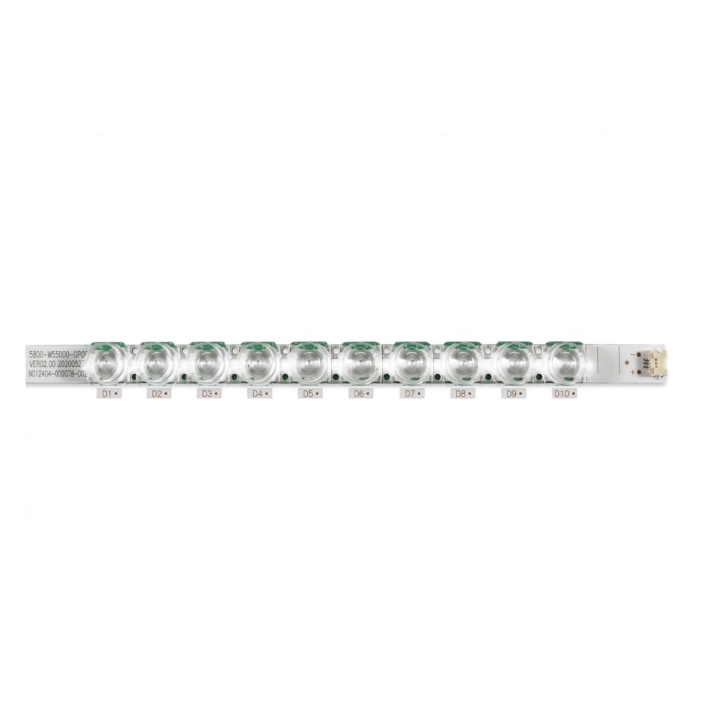 LED Backlight Strip for OnePlus 55UC1A00 55 Inch TV 10 LED (5 PCS Set) 5800-W55000-GP00