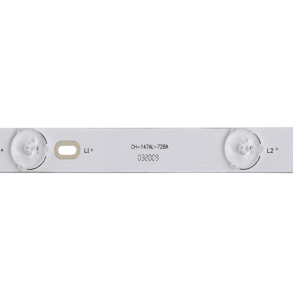 LED Backlight Strip 6 LED 3V, 17.5 Inch Long For 24 Inch TV (Generic)