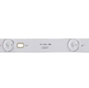 LED Backlight Strip 6 LED 3V, 17.5 Inch Long For 24 Inch TV (Generic)