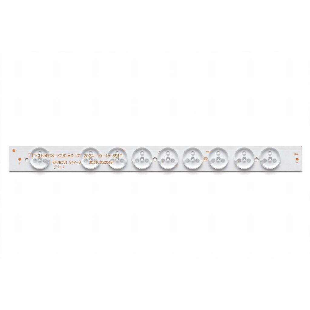 LED Backlight Strip for Redmi 65 Inch TV 8 LED (10 Pcs Set) Model L65M6-RA