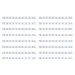 Haier 65 Inch LED TV Backlight Strips – 3V, 9 LEDs Per Strip, 16 PCS Set (LED65D9-03)