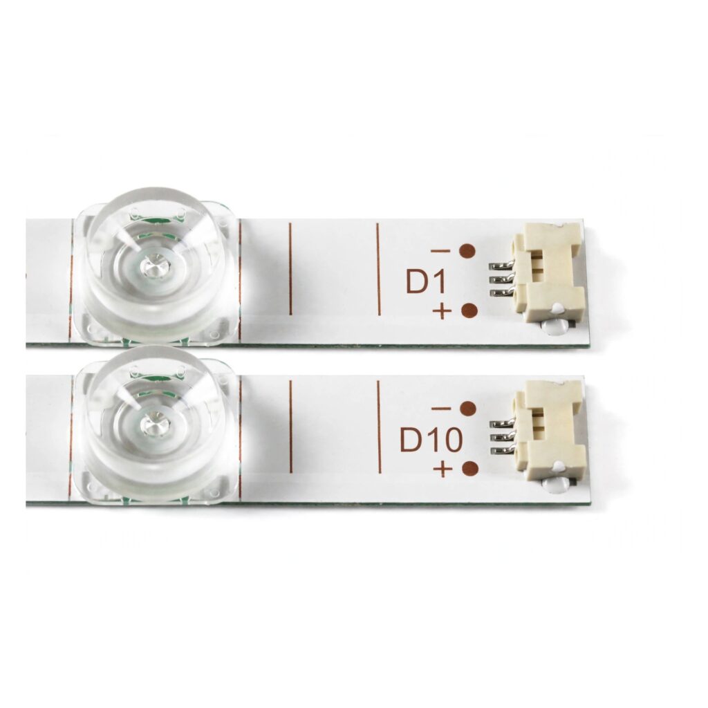 LED Backlight Strip for OnePlus 55UC1A00 55 Inch TV 10 LED (5 PCS Set) 5800-W55000-GP00