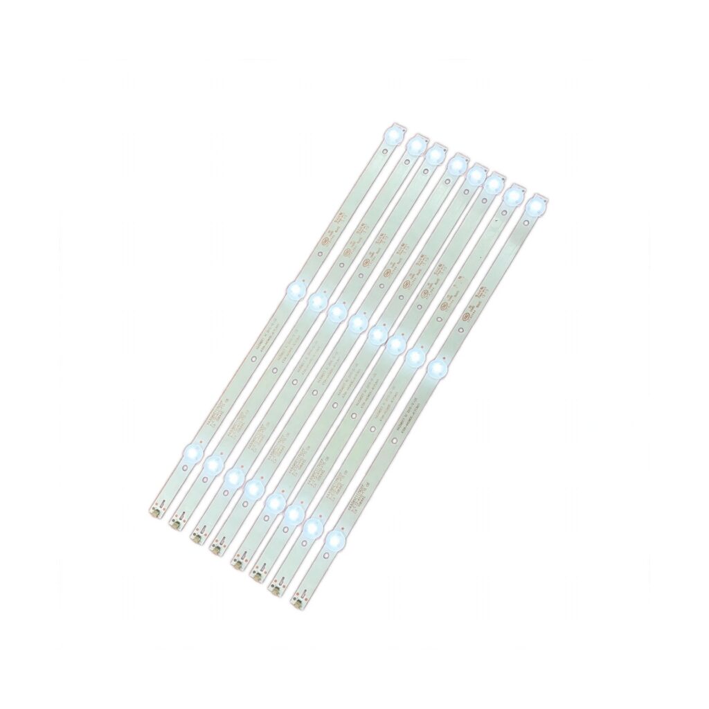LED Backlight Strips for Intex 43 Inch TV 3 LED 6V k430wdc1 A1 (8 PCS SET)