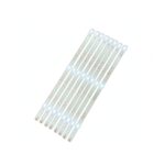 LED Backlight Strips for Intex 43 Inch TV 3 LED 6V k430wdc1 A1 (8 PCS SET)