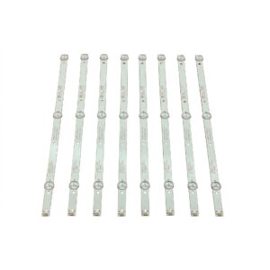 LED Backlight Strips for Intex 43 Inch TV 3 LED 6V k430wdc1 A1 (8 PCS SET)