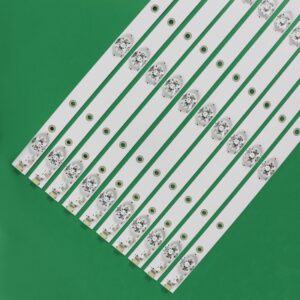 LED Backlight Strip for Lloyd L58FJQ 58 Inch TV (10 Pcs Set) 5 LED 3V